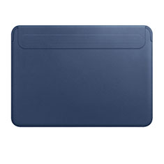 Morbido Pelle Custodia Marsupio Tasca L01 per Apple MacBook Air 13 pollici (2020) Blu