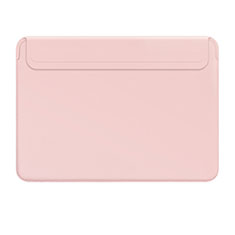 Morbido Pelle Custodia Marsupio Tasca L01 per Apple MacBook Air 13 pollici Rosa