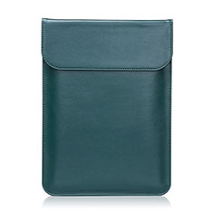 Morbido Pelle Custodia Marsupio Tasca L01 per Huawei Honor MagicBook 15 Verde