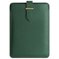 Morbido Pelle Custodia Marsupio Tasca L04 per Apple MacBook Air 11 pollici Verde