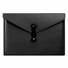 Morbido Pelle Custodia Marsupio Tasca L08 per Apple MacBook 12 pollici Nero