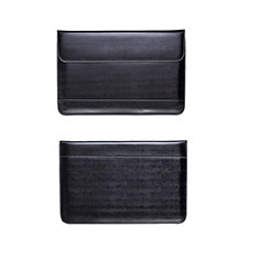 Morbido Pelle Custodia Marsupio Tasca L14 per Apple MacBook Air 13 pollici (2020) Nero