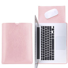 Morbido Pelle Custodia Marsupio Tasca L17 per Apple MacBook Air 13 pollici (2020) Rosa