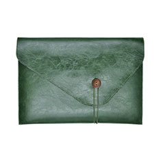 Morbido Pelle Custodia Marsupio Tasca L23 per Apple MacBook Air 11 pollici Verde