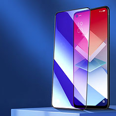 Pellicola in Vetro Temperato Protettiva Integrale Anti Blu-Ray Proteggi Schermo Film per Oppo Reno6 Pro 5G Nero