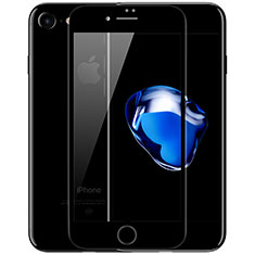 Pellicola in Vetro Temperato Protettiva Integrale Proteggi Schermo Film F02 per Apple iPhone 8 Nero