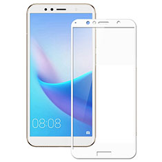 Pellicola in Vetro Temperato Protettiva Integrale Proteggi Schermo Film F02 per Huawei Honor 7A Bianco