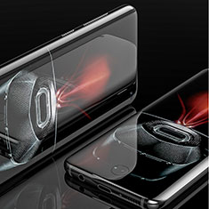 Pellicola in Vetro Temperato Protettiva Integrale Proteggi Schermo Film F02 per Samsung Galaxy S10 Plus Nero