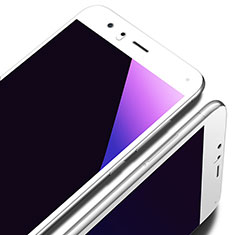 Pellicola in Vetro Temperato Protettiva Integrale Proteggi Schermo Film F02 per Xiaomi Mi 6 Bianco