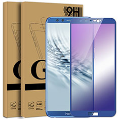 Pellicola in Vetro Temperato Protettiva Integrale Proteggi Schermo Film F04 per Huawei Honor 9 Lite Blu