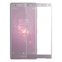 Pellicola in Vetro Temperato Protettiva Integrale Proteggi Schermo Film F04 per Sony Xperia XZ2 Oro Rosa