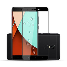 Nero Pellicola in Vetro Temperato Protettiva Integrale Proteggi Schermo Film F04 per Xiaomi Redmi Note 4X High Edition Nero