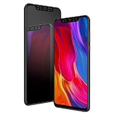 Pellicola in Vetro Temperato Protettiva Integrale Proteggi Schermo Film F08 per Xiaomi Mi 8 Nero