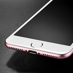 Pellicola in Vetro Temperato Protettiva Integrale Proteggi Schermo Film F26 per Apple iPhone 7 Plus Bianco