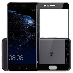 Pellicola in Vetro Temperato Protettiva Integrale Proteggi Schermo Film per Huawei P10 Nero