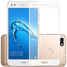 Pellicola in Vetro Temperato Protettiva Integrale Proteggi Schermo Film per Huawei Y6 Pro (2017) Bianco