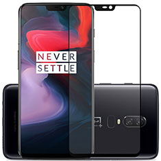 Pellicola in Vetro Temperato Protettiva Integrale Proteggi Schermo Film per OnePlus 6 Nero