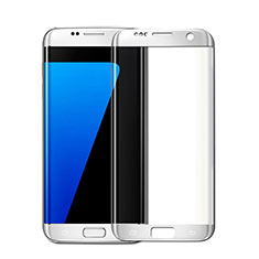 Pellicola in Vetro Temperato Protettiva Integrale Proteggi Schermo Film per Samsung Galaxy S7 Edge G935F Bianco