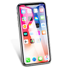 Pellicola in Vetro Temperato Protettiva Integrale Proteggi Schermo Film V02 per Apple iPhone X Bianco