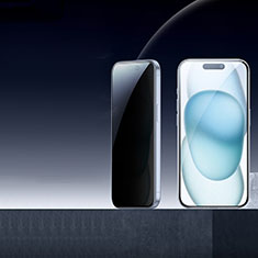Pellicola in Vetro Temperato Protettiva Privacy Proteggi Schermo Film S01 per Apple iPhone 14 Plus Chiaro