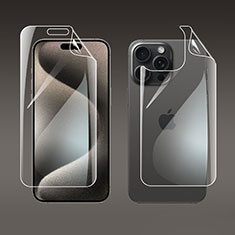 Pellicola Protettiva Film Integrale Proteggi Schermo A01 per Apple iPhone 14 Pro Chiaro