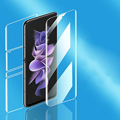 Pellicola Protettiva Fronte e Retro Proteggi Schermo Film F05 per Samsung Galaxy Z Flip4 5G Chiaro
