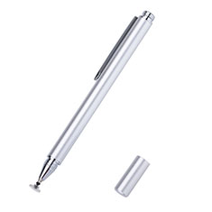 Penna Pennino Pen Touch Screen Capacitivo Alta Precisione Universale H02 per Oneplus 7 Argento