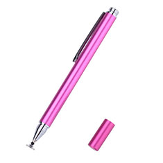 Penna Pennino Pen Touch Screen Capacitivo Alta Precisione Universale H02 per Motorola Moto G42 Rosa Caldo