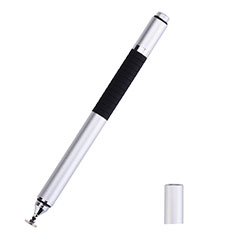 Penna Pennino Pen Touch Screen Capacitivo Alta Precisione Universale P11 per Samsung Galaxy F41 Argento