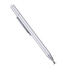 Penna Pennino Pen Touch Screen Capacitivo Alta Precisione Universale P12 per Apple iPhone 7 Plus Argento