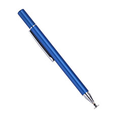 Penna Pennino Pen Touch Screen Capacitivo Alta Precisione Universale P12 per Samsung Galaxy M21 2021 Blu