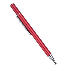 Penna Pennino Pen Touch Screen Capacitivo Alta Precisione Universale P12 per Samsung Galaxy Trend SCH i699 Rosso