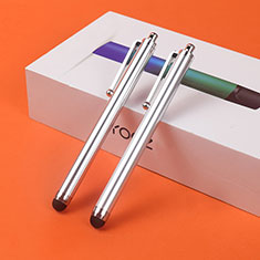 Penna Pennino Pen Touch Screen Capacitivo Universale 2PCS H03 per Oppo F19 Pro+ Plus 5G Argento