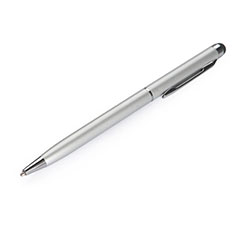 Penna Pennino Pen Touch Screen Capacitivo Universale per Samsung Galaxy M30 Argento