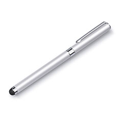 Penna Pennino Pen Touch Screen Capacitivo Universale H04 per Apple iPhone 13 Pro Argento