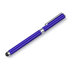 Penna Pennino Pen Touch Screen Capacitivo Universale H04 per Alcatel 1S 2019 Blu