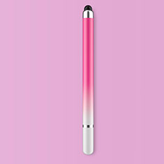 Penna Pennino Pen Touch Screen Capacitivo Universale H12 per Samsung Galaxy A12 Rosa Caldo