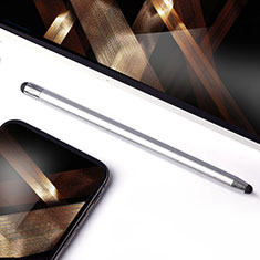 Penna Pennino Pen Touch Screen Capacitivo Universale H14 per Asus Zenfone Go ZC500TG Argento