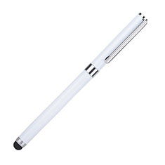 Penna Pennino Pen Touch Screen Capacitivo Universale P04 per Apple iPhone 13 Pro Bianco