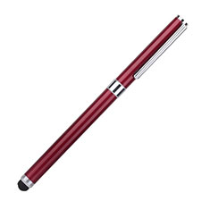 Penna Pennino Pen Touch Screen Capacitivo Universale P04 per LG V50 ThinQ 5G Rosso