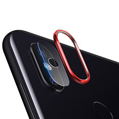 Protettiva della Fotocamera Vetro Temperato per Xiaomi Mi 8 Rosso