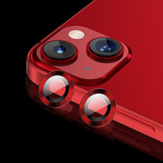 Protettiva della Fotocamera Vetro Temperato Proteggi Schermo C08 per Apple iPhone 14 Plus Rosso