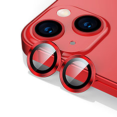 Protettiva della Fotocamera Vetro Temperato Proteggi Schermo C10 per Apple iPhone 14 Plus Rosso