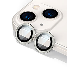 Protettiva della Fotocamera Vetro Temperato Proteggi Schermo C10 per Apple iPhone 15 Argento