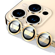 Protettiva della Fotocamera Vetro Temperato Proteggi Schermo C10 per Apple iPhone 15 Pro Oro