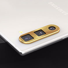 Protettiva della Fotocamera Vetro Temperato Proteggi Schermo per Samsung Galaxy Note 10 Oro