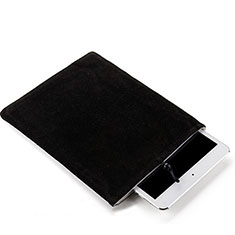 Sacchetto in Velluto Custodia Tasca Marsupio per Apple iPad Mini 3 Nero
