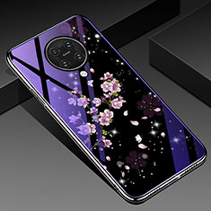 Silicone Gel Laterale Fantasia Modello Specchio Cover Z01 Plastica, Gel per Xiaomi Poco F2 Pro Viola