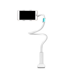 Sostegno Cellulari Flessibile Supporto Smartphone Universale per Huawei Enjoy 10e Bianco