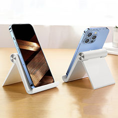 Sostegno Cellulari Supporto Smartphone Universale N16 per Oppo Find X7 Ultra 5G Bianco